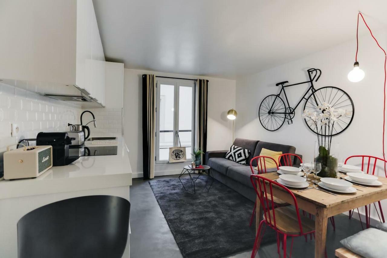 Апартаменты Charming House For 6 People - Louvre & Opera Париж Экстерьер фото
